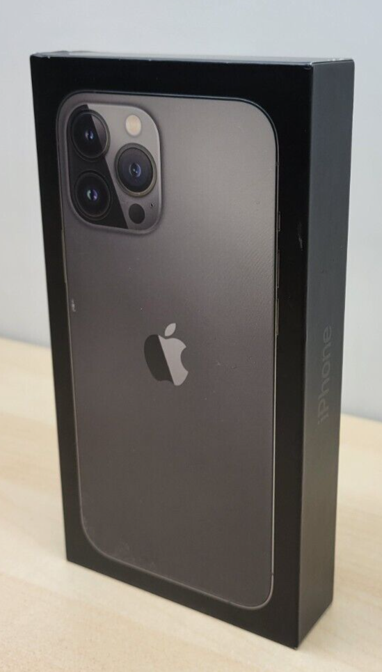 OEM RETAIL BOX For Iphone 13 Pro Max Graphite 256GB 194252696965