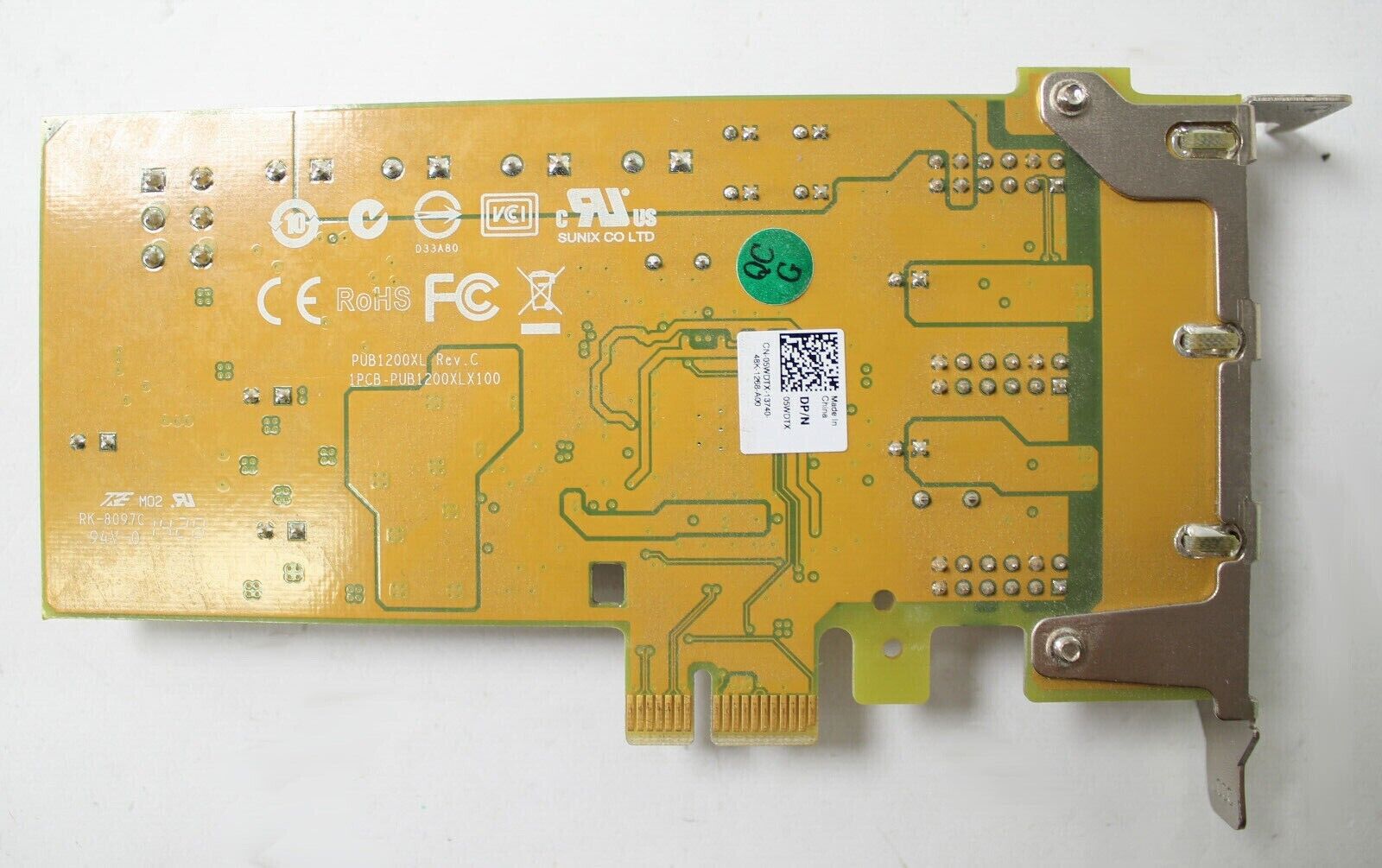 Dell 5WDTX / 8R06D 6 Port USB POS Combo PCIe controllers