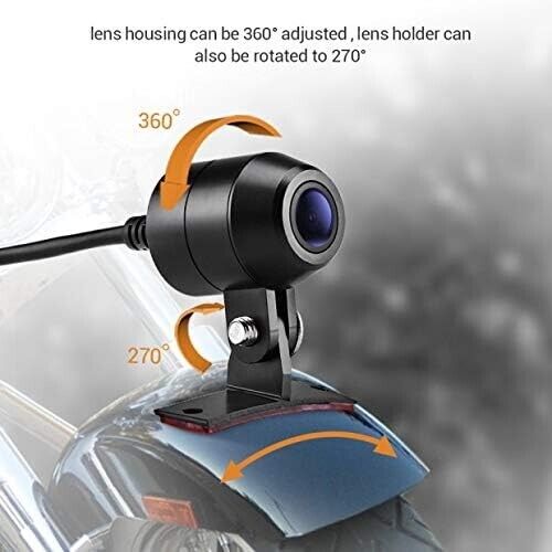 Blueskysea DV688 Motorcycle Dash Cam 1080p Dual Lens Recording Camera 2.35" LCD