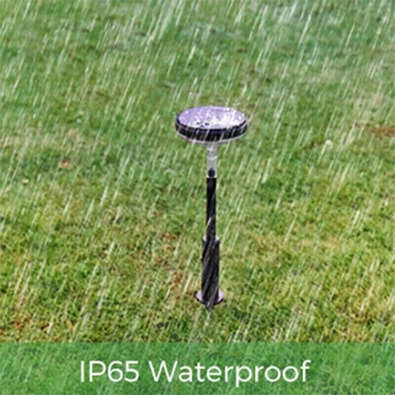 Litom LED Solar PATHWAY Lights Outdoor Garden Landscape Security Lamp - 4 PACK