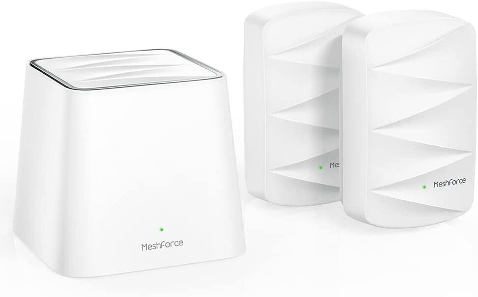 Meshforce Mesh WiFi System M3 2023 Model Up to 4,500 sq. ft. Whole Home Coverage