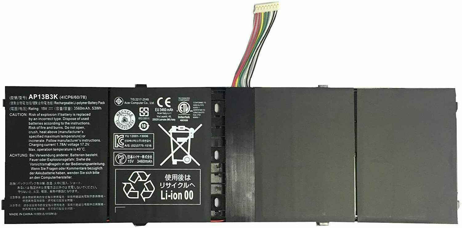 AP13B3K Battery For Acer Aspire V5-472 V5-472G V5-472P V5-472PG V5-473