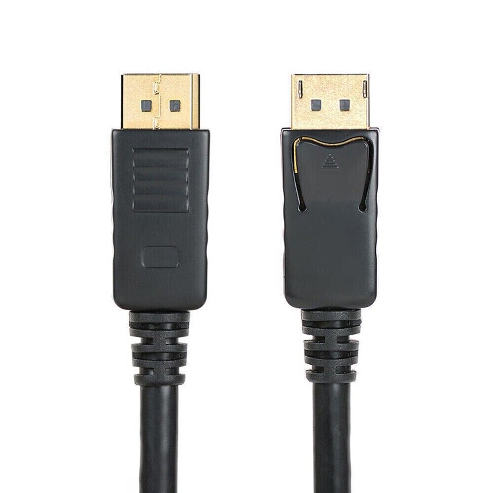 DisplayPort to DisplayPort Cable DP to DP 4K UHD Video Monitor Wire 6 Ft