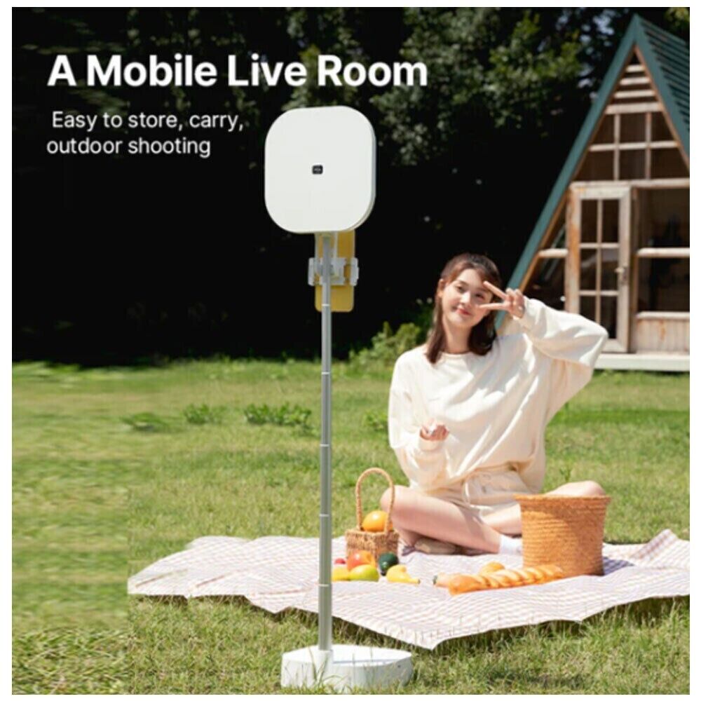 Ulanzi K14 Live Streaming Fill Light & Stand 108 LED Bluetooth Overhead Live 2ph