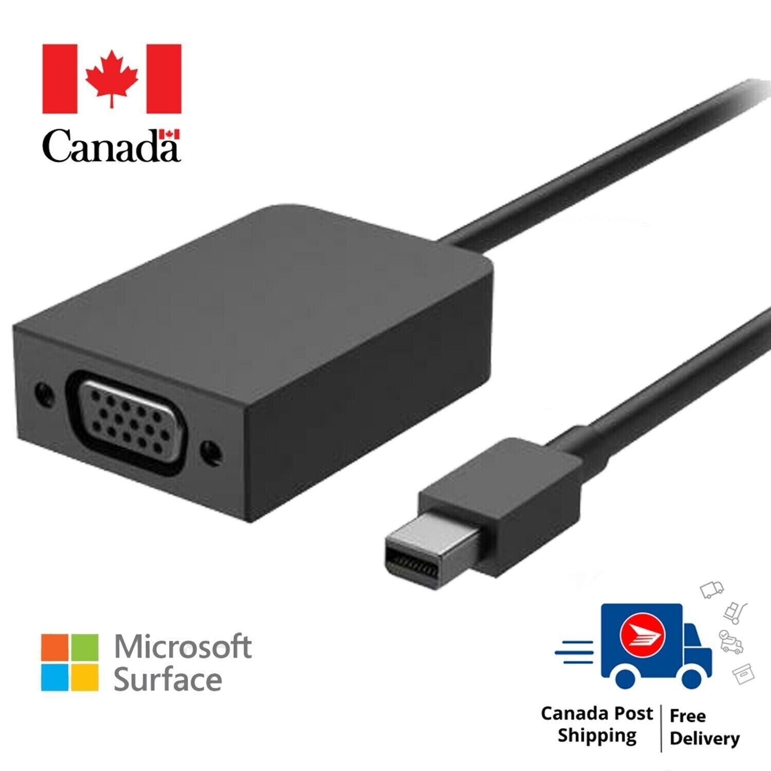 Microsoft Mini DisplayPort To VGA Adapter 1820