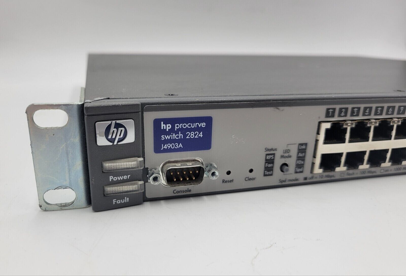 HP J4902A ProCurve 6108 Switch Tested + Working PreOwned w/ power cord