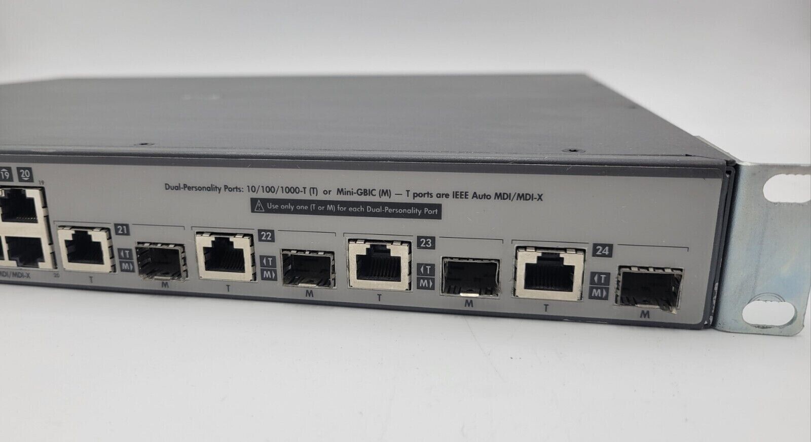 HP J4902A ProCurve 6108 Switch Tested + Working PreOwned w/ power cord