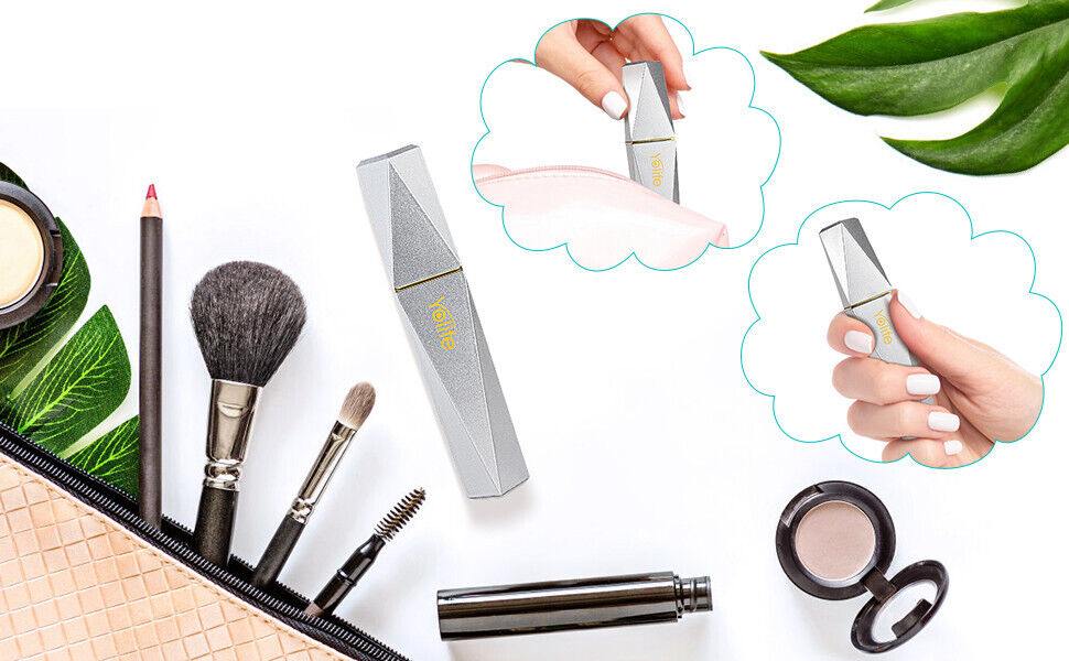 Yolife Facial Hair Removal for Women Painless Waterproof Shaver Grey