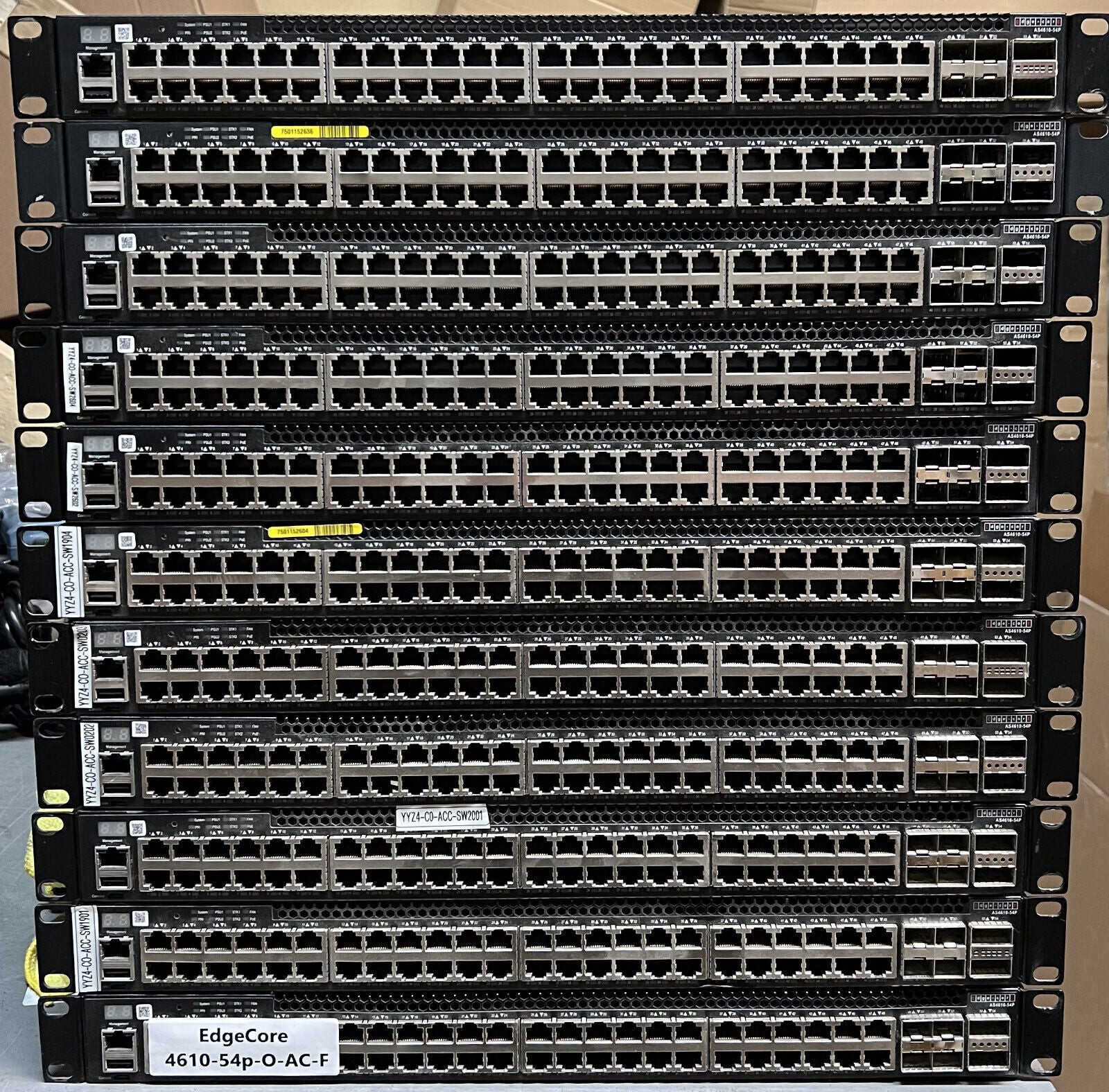 Edgecore Networks 4610-54P-O-AC-F Swtich AS4610-54P 48PT 10/100/1000Base-T