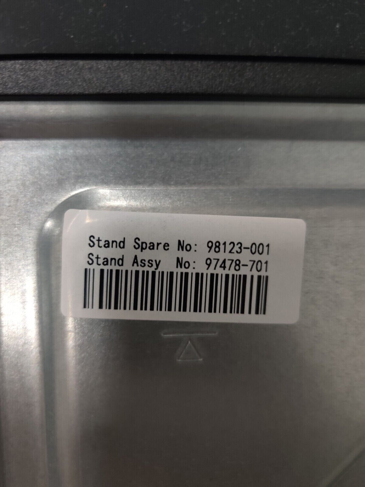 Genuine HP Elite Display E22 G4 Monitor Display Stand Black Silver 22-27"