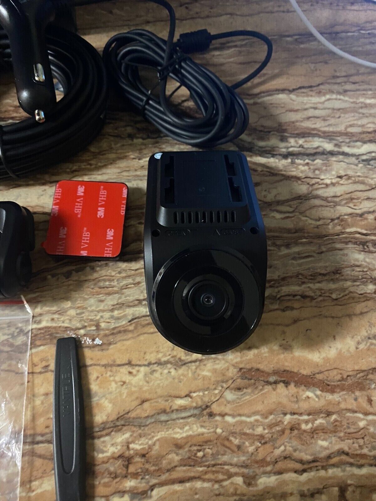 Vantrue OnDash S1 1080p Dash Cam w/ Rear Camera & Built-In GPS 256 GB