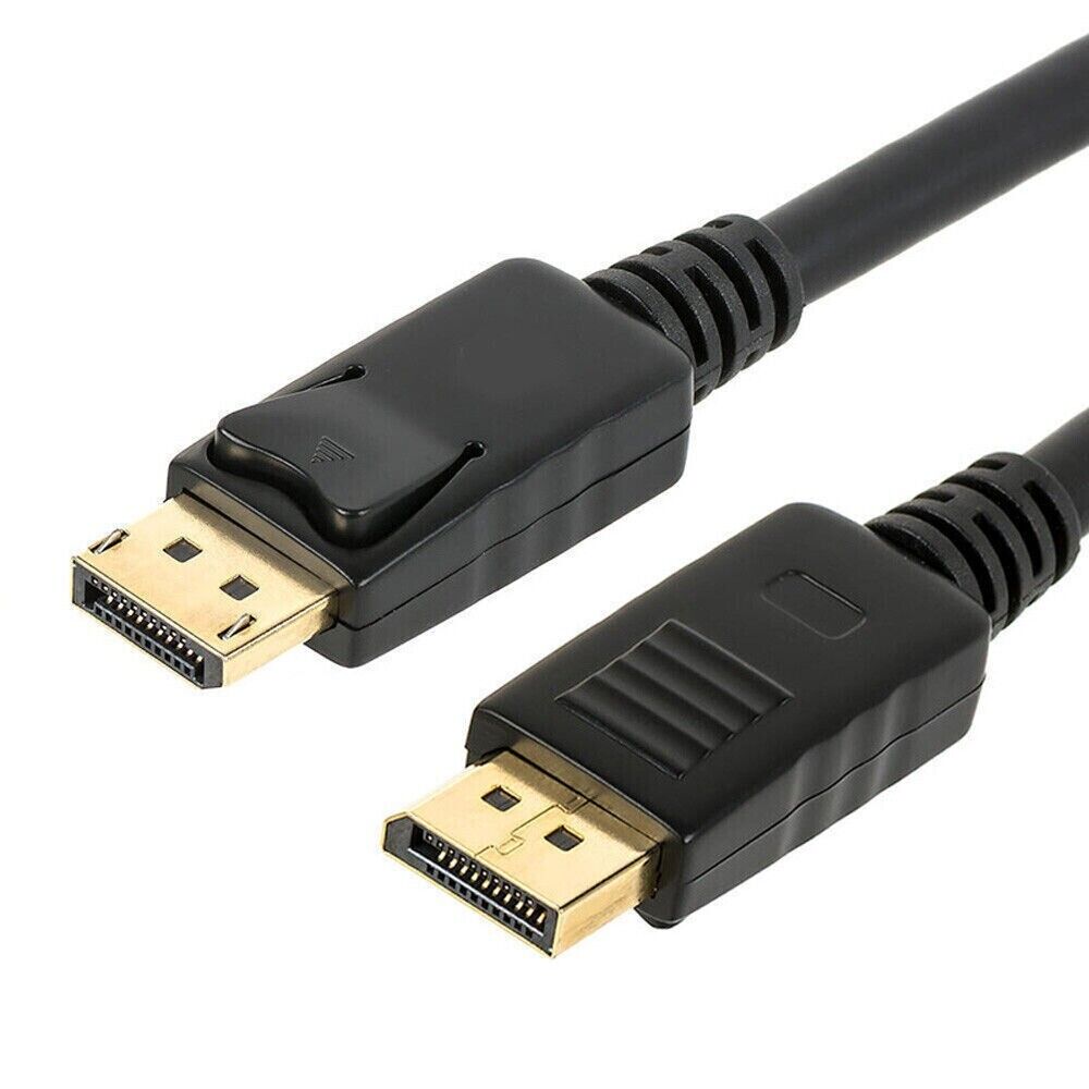 DisplayPort to DisplayPort Cable DP to DP 4K UHD Video Monitor Wire 6 Ft