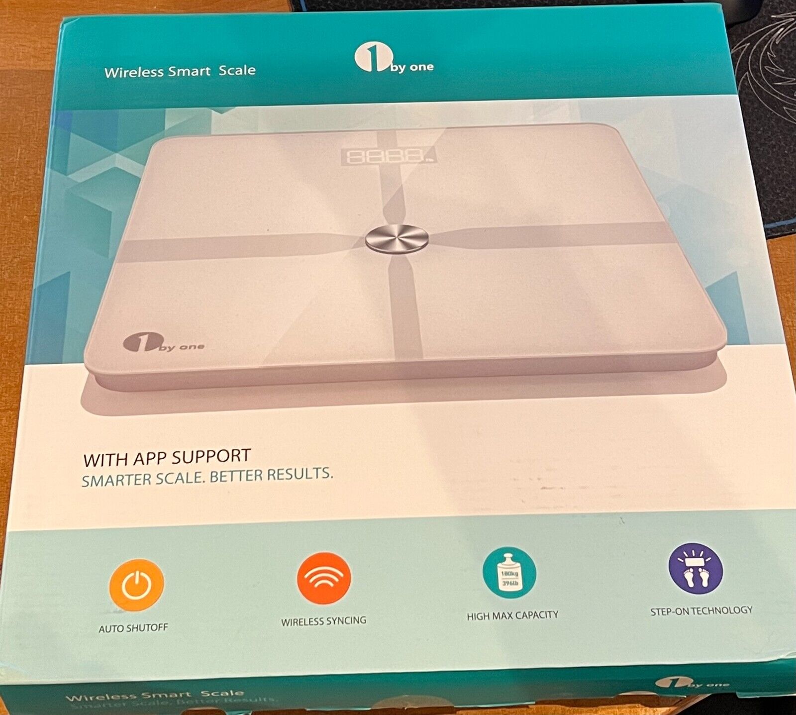 WiFi Bluetooth Digital Bathroom Scale Smart Body Fat  Health Monitor ITO Coating